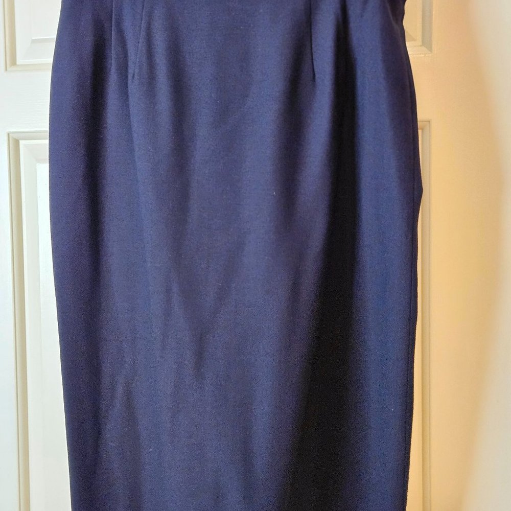 Black Lined Skirt. Size 10
